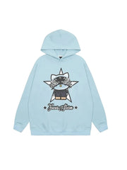 'Girl Gvng' Kawaii Cat Couple Sweatshirt