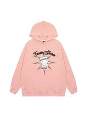 'Girl Gvng' Kawaii Cat Couple Sweatshirt