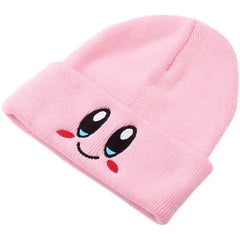 'Kirbyy' Knitted Pink Kawaii Beanie Hat