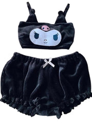 'Kuromii Cutie' Kawaii Fleeced Costume Homewear