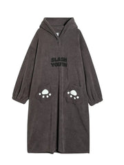 'Baby Bear' Kawaii Fleeced Ghost Kitty Pjms Gown