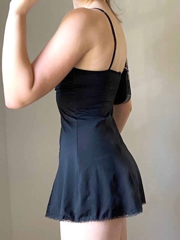 'Lizzy' Sexy Cami Bowtie Cottage Dress