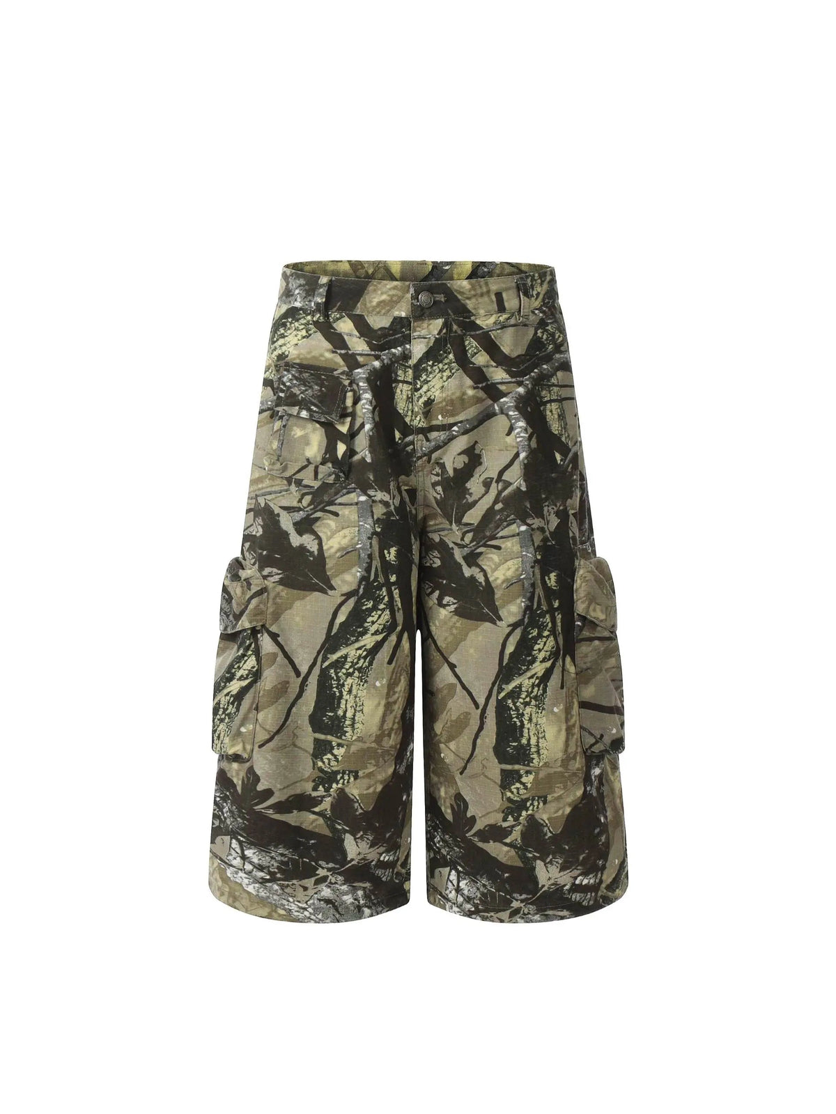 'Lost' Graffiti Forests Oversized Cargo Cropped Pants