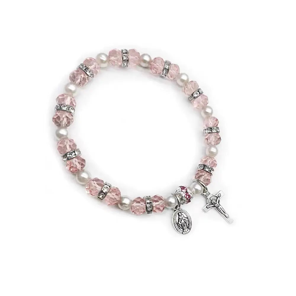 'Lullaby' Dreamy Egirl Cross Pendants Bracelet