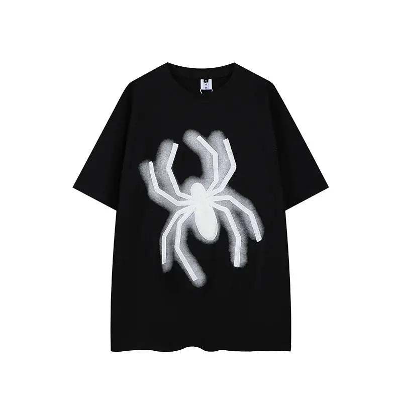 'Mega Spider' Punk Oversized Unisex Spider T-Shirts