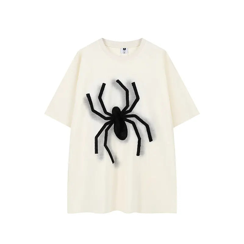 'Mega Spider' Punk Oversized Unisex Spider T-Shirts