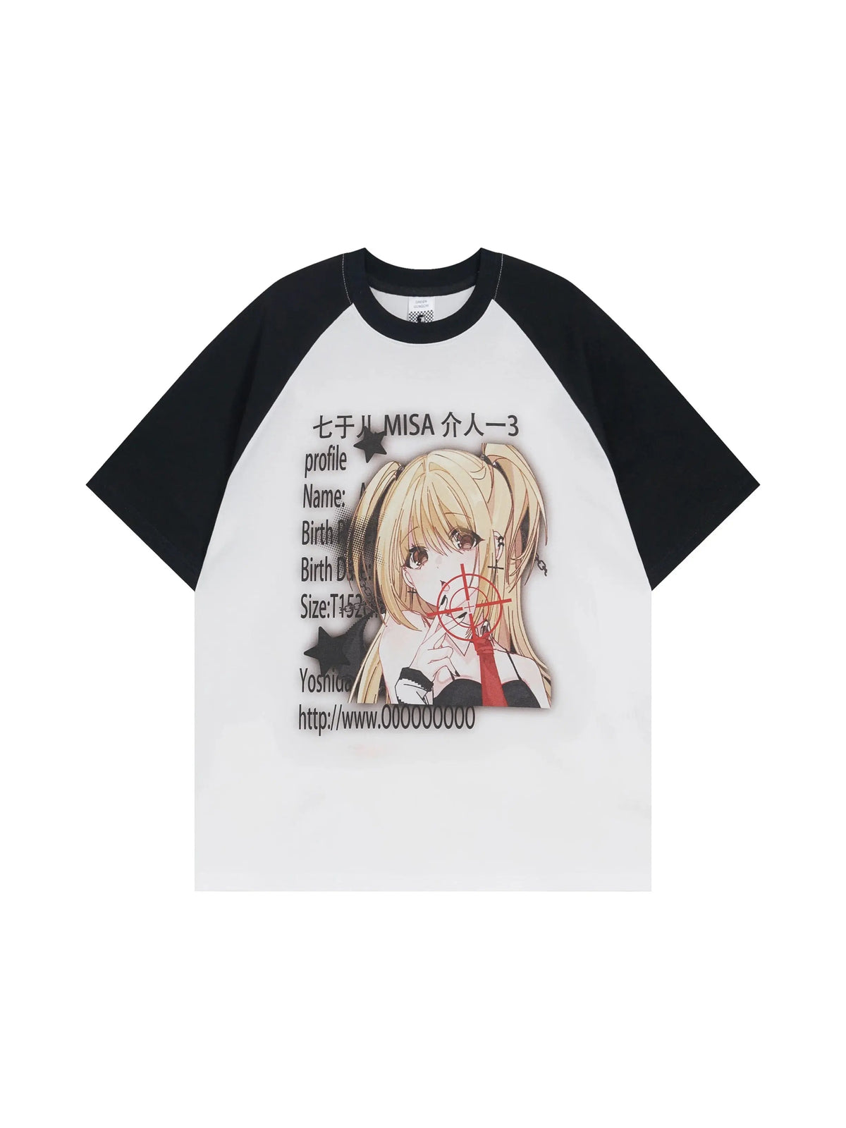 'Misa' Kawaii Streetstyle Anime Girl Shirts