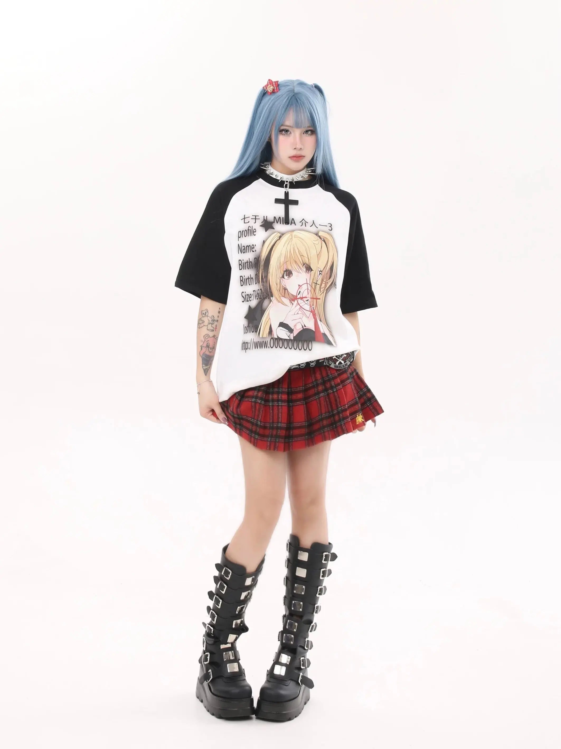 'Misa' Kawaii Streetstyle Anime Girl Shirts