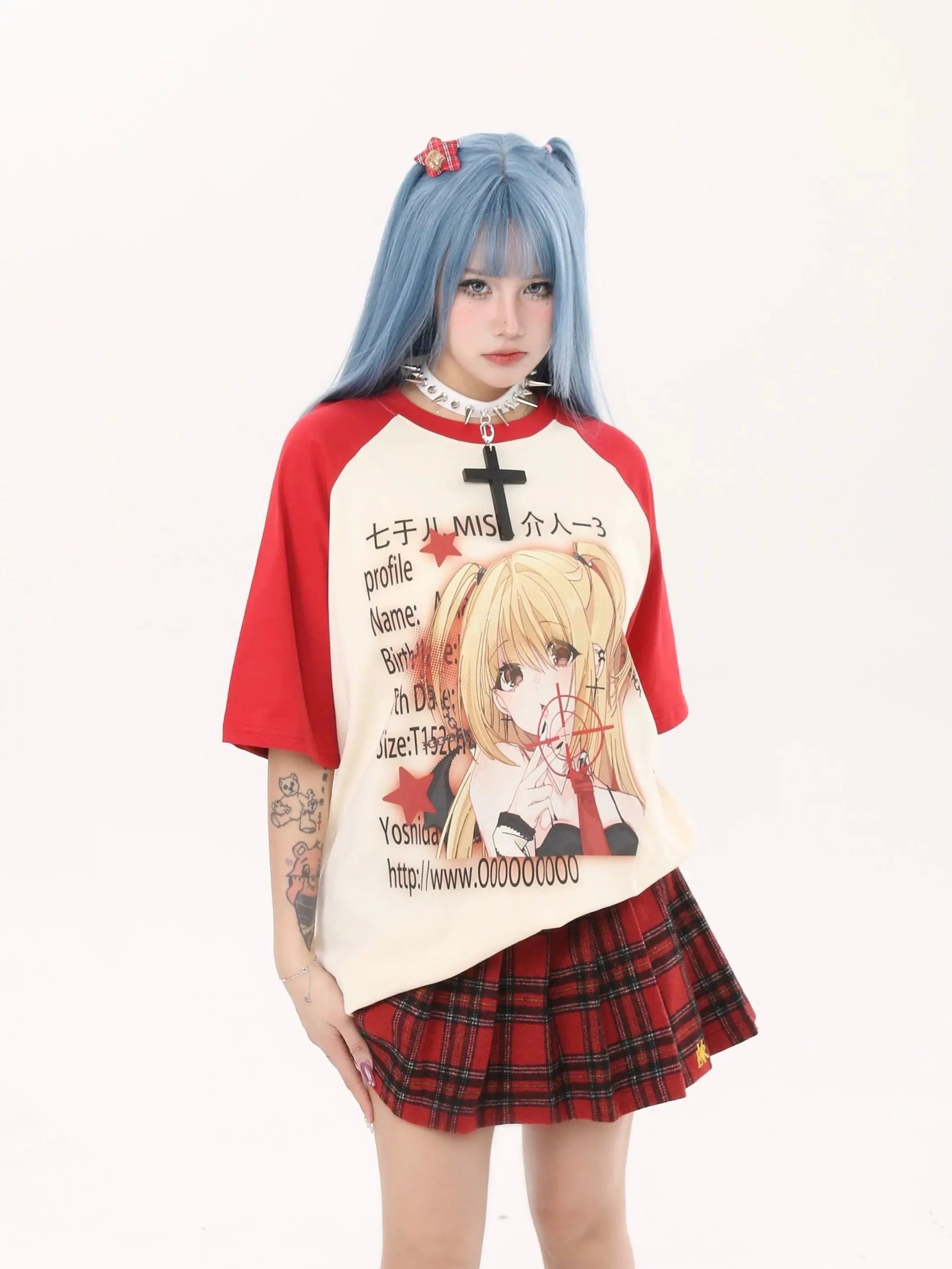 'Misa' Kawaii Streetstyle Anime Girl Shirts