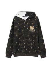 'Mua' Kawaii Streetstyle Camouflage Kitty Hoodie