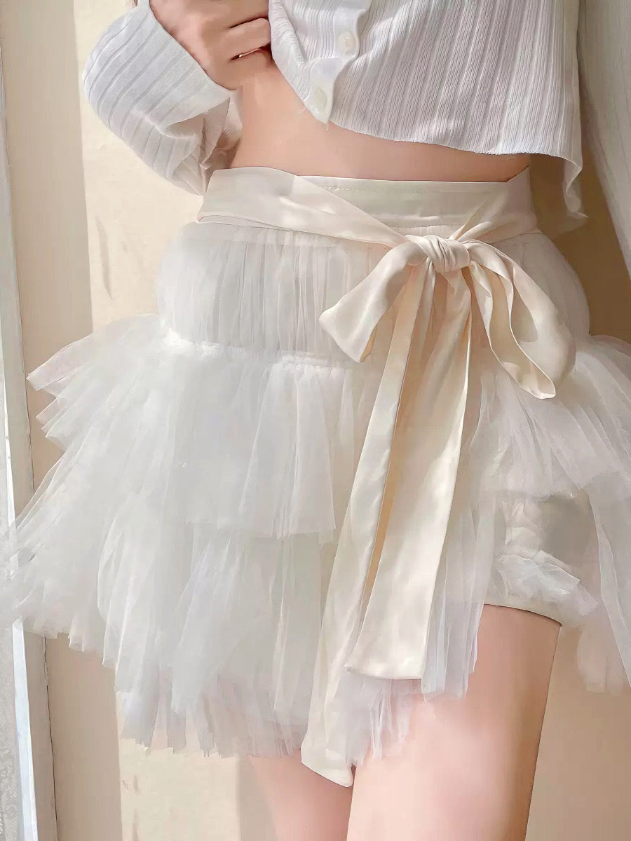 'Nutcracker' Ballet Tutu Bowtie Mini Skirt