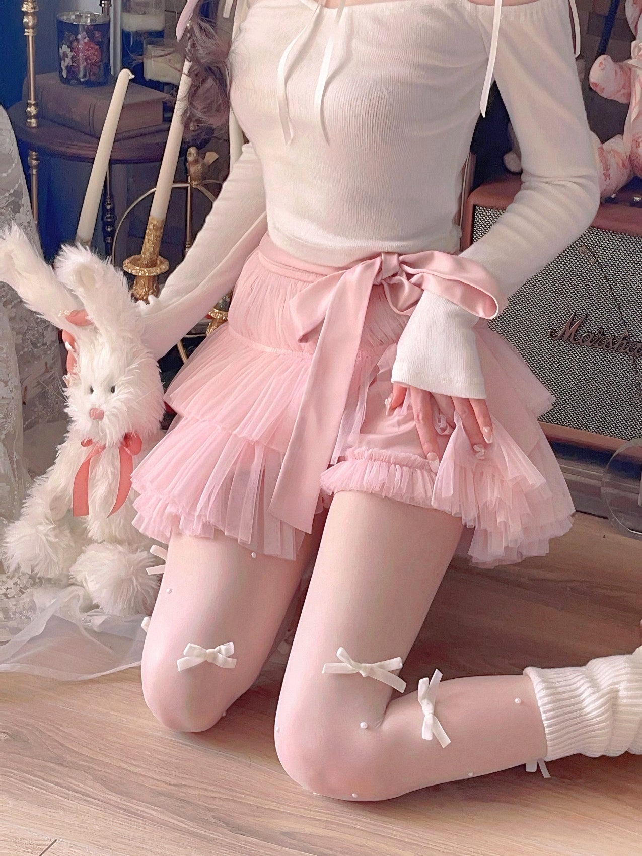 'Nutcracker' Ballet Tutu Bowtie Mini Skirt