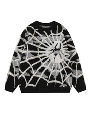 'Part of the Play' Spider Oversized Sweater