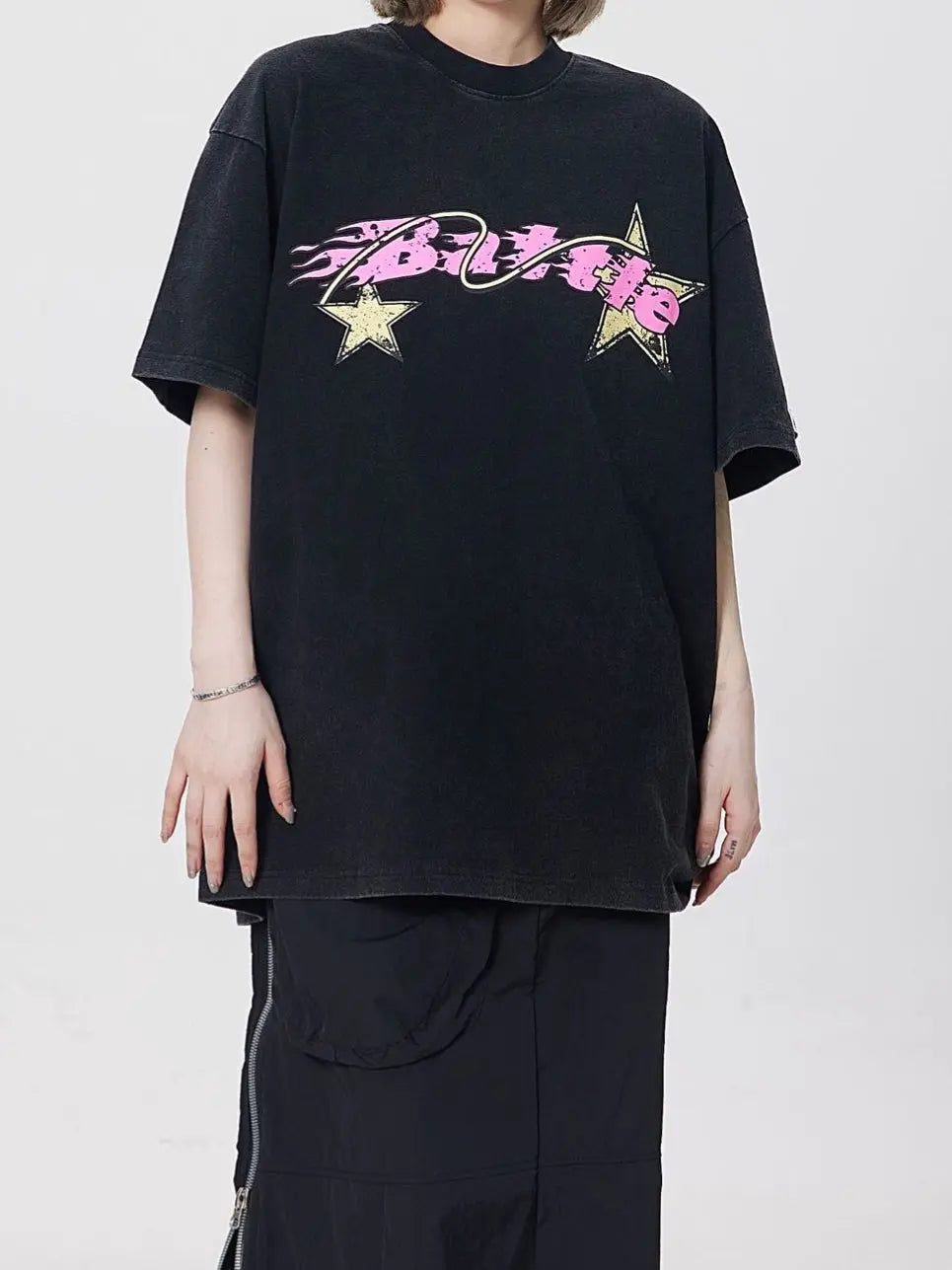 'Pink War' Oversized Unisex Pink Shirts