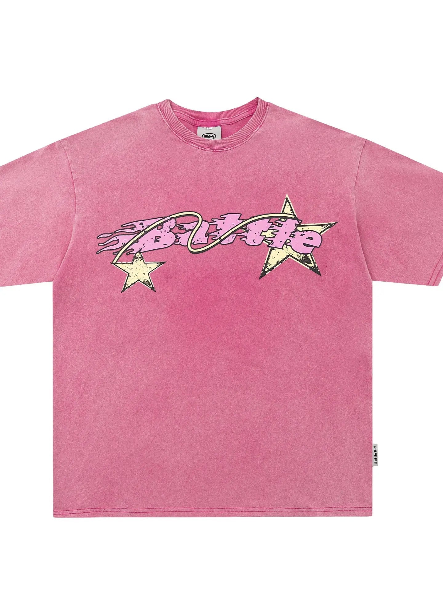 'Pink War' Oversized Unisex Pink Shirts