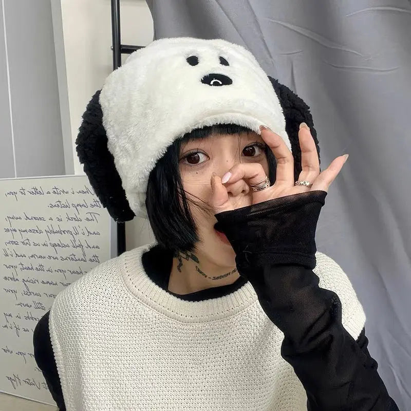 'Pochacco' Kawaii Fluffy Dog Ears Hat