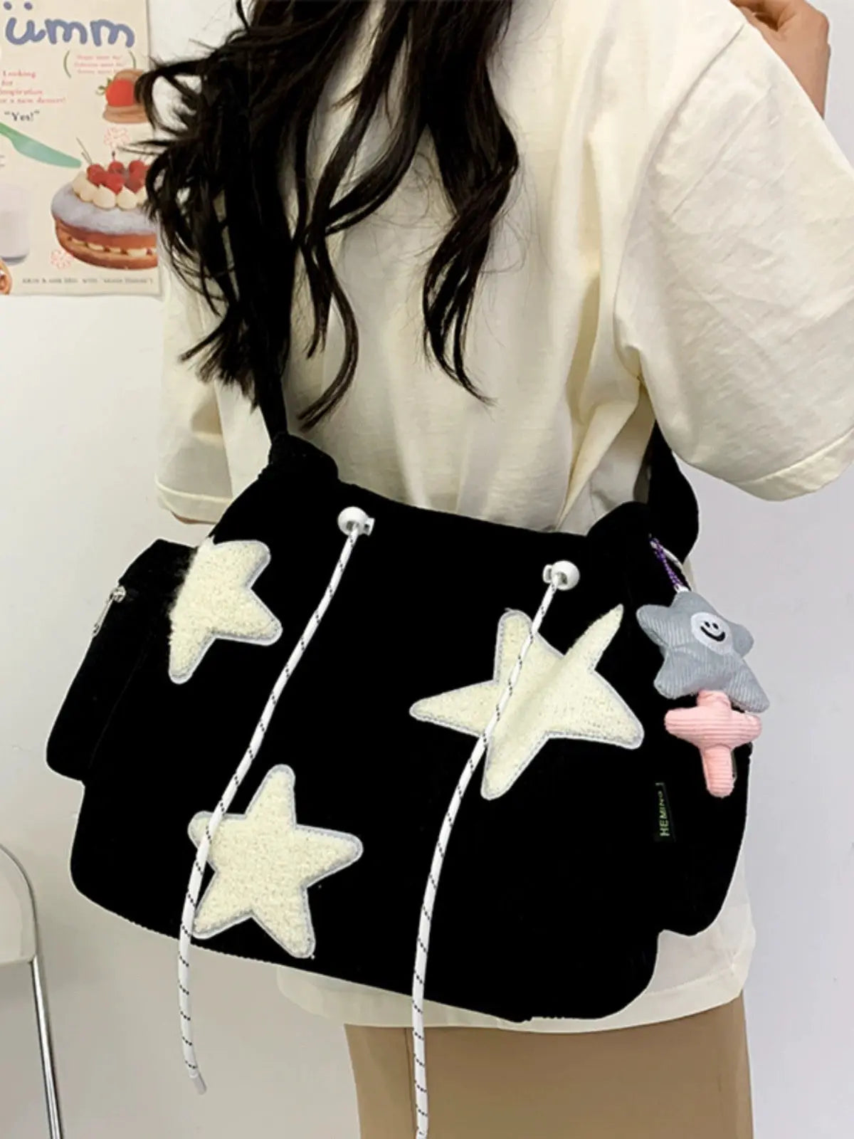 'Pop' Kawaii Star Big Volume Crossbody Bag