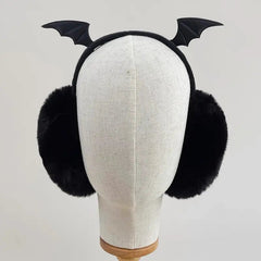 'Predators' Fluffy Bat Wings Earmuff