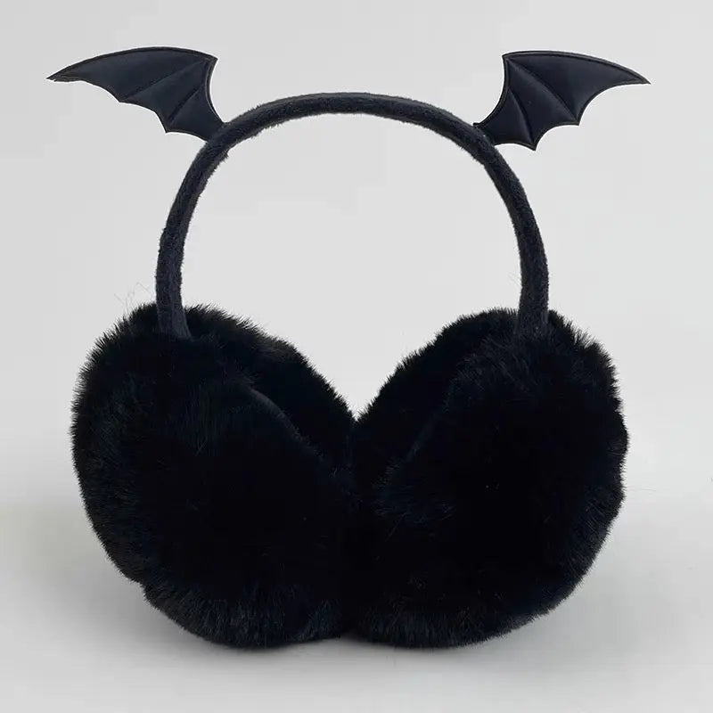 'Predators' Fluffy Bat Wings Earmuff