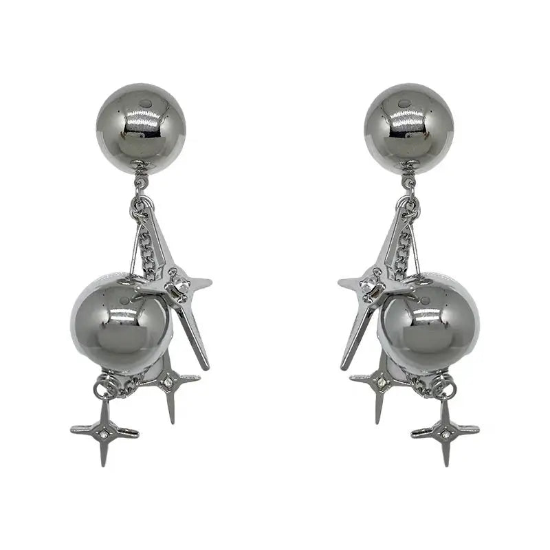 'Prophecy' Star Shape Tassel Earring