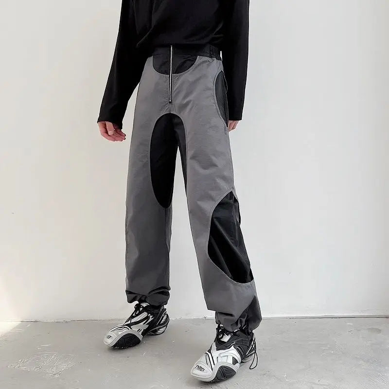 'Pulsar' Futuristic paneled streamlined pants