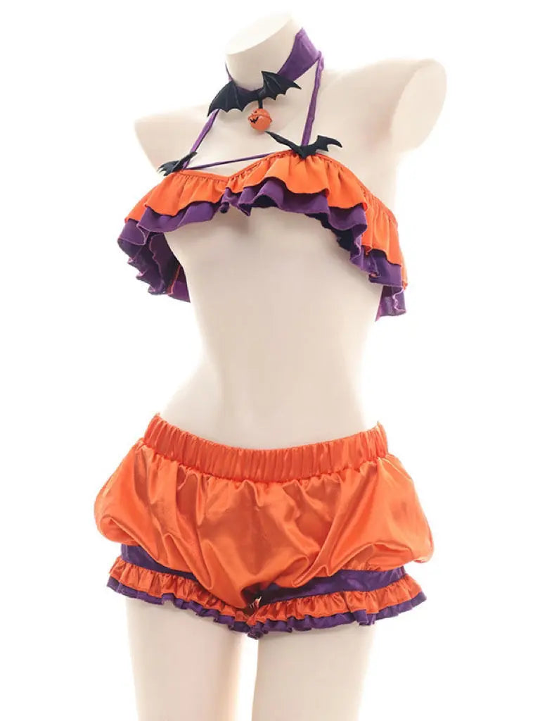 'Pumpkin Spice' Kawaii Maid Halloween Costume