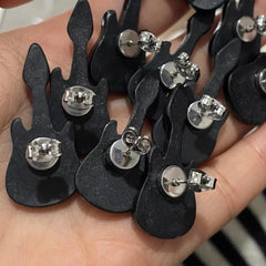 'Punk Princess' Kawaii Punk Guitar Earrings