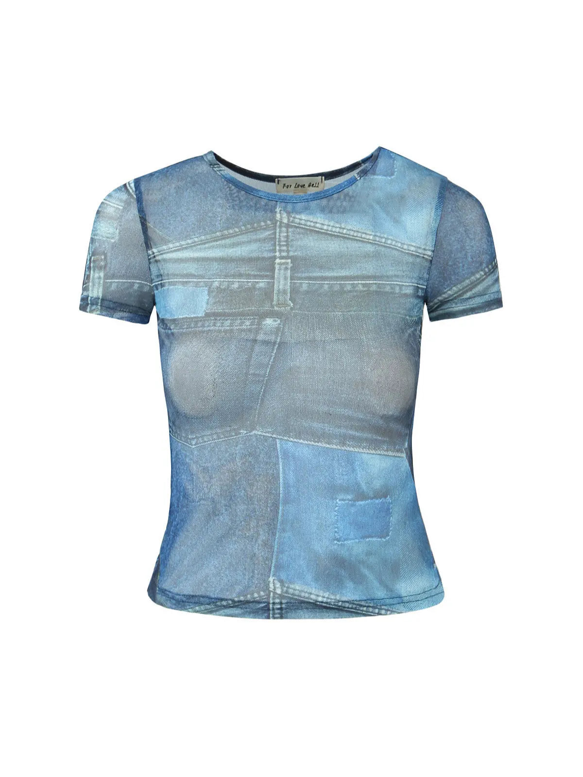 'Radiation' Streetstyle Mesh Pastel See Through Shirts