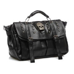 'Reborn' Dark Goth Skull Bag