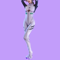 'Rei Ayanami' EVA Cosplay Sexy Tights Bodysuit