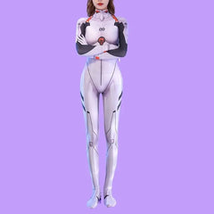 'Rei Ayanami' EVA Cosplay Sexy Tights Bodysuit