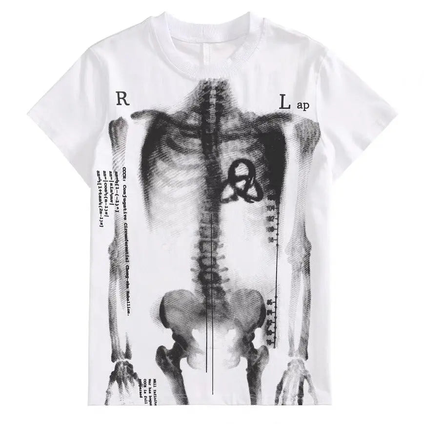 'Scan Me' Dark Grunge X-Ray Shirts