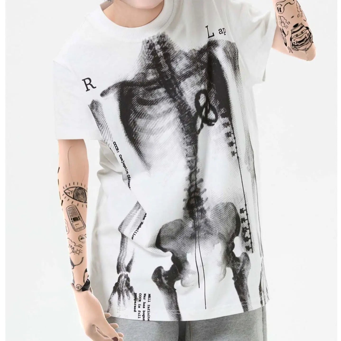 'Scan Me' Dark Grunge X-Ray Shirts