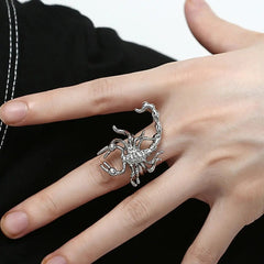 'Scorpion' Punk Metal Scorpion Ring