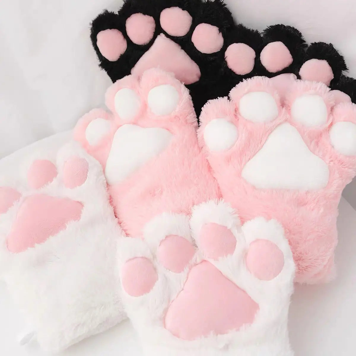 'Scratch' Furry Cat Paws Neko Gloves