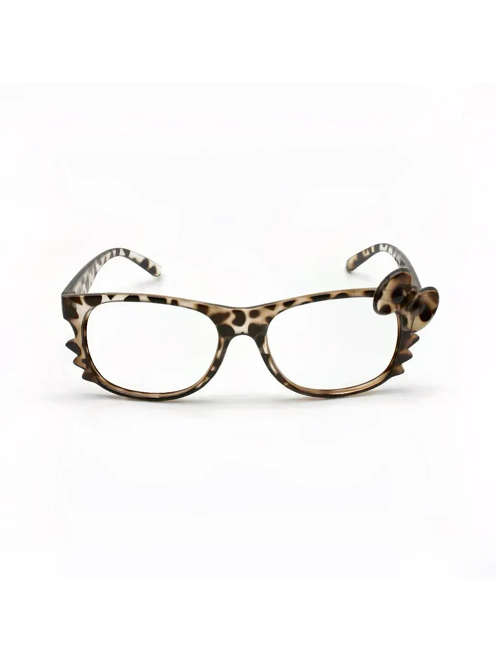 'Shibuya'Y2k Framing Cheetah Decorative Glasses