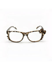 'Shibuya'Y2k Framing Cheetah Decorative Glasses