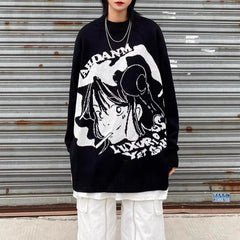 'Shojo' Kawaii Goth Manga Girl Sweaters