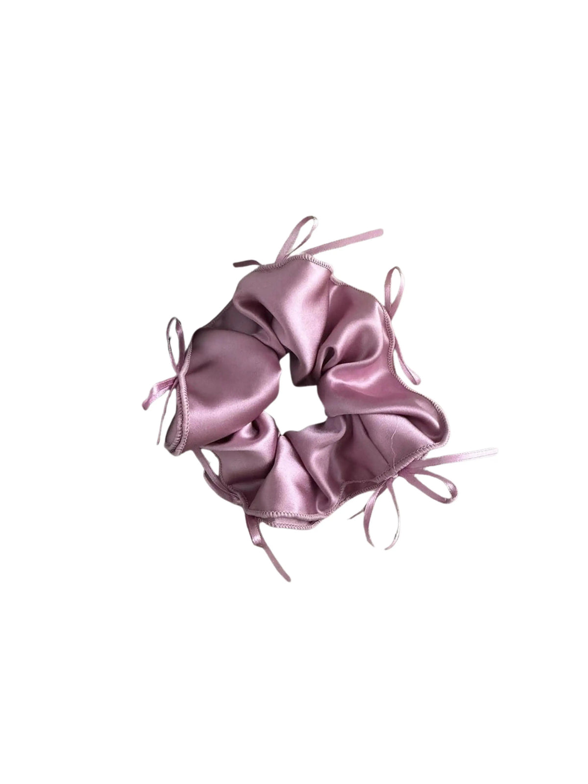 'Silky Smooth' Ribbon Core Ballet core Scrunchies