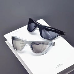 'Silver City' Irregular Festival Chain Sunglasses