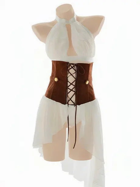 'Sinking Ships' Corset  Pirates Style Costume