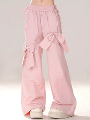 'Spring Date' Coquette Oversized Cargo Pants