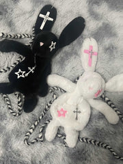 'Star-Eyed' Handmade Kawaii Bunny Plushies Bag