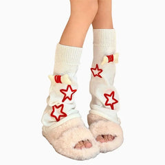 'Stardew' Kawaii Star Skull Leg Warmers