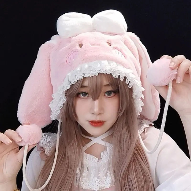 'Stella' Kawaii Lolita Plush Bunny Hat