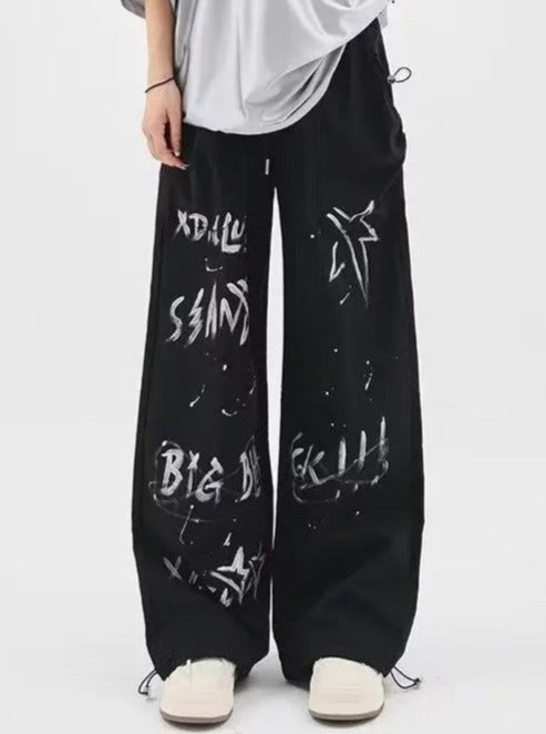 'Shooting Star' Street Hip Hop Graffiti Sweatpants