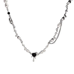 'Sugar Spice' Street style Heart Shape Necklace