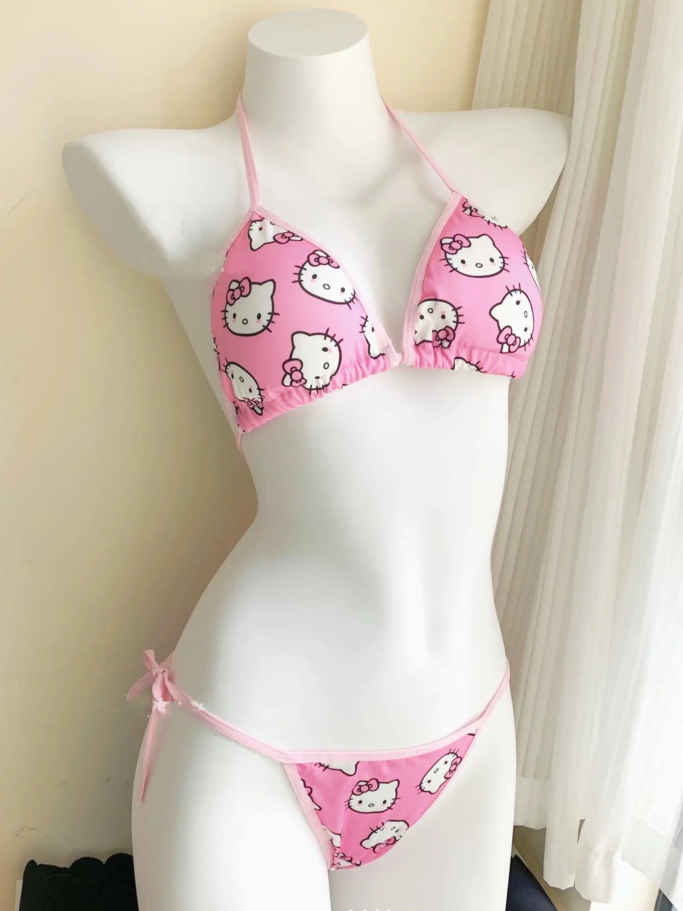 'Summer Crush' Sexy Cute Kitten Prints Swim Bikini Suit