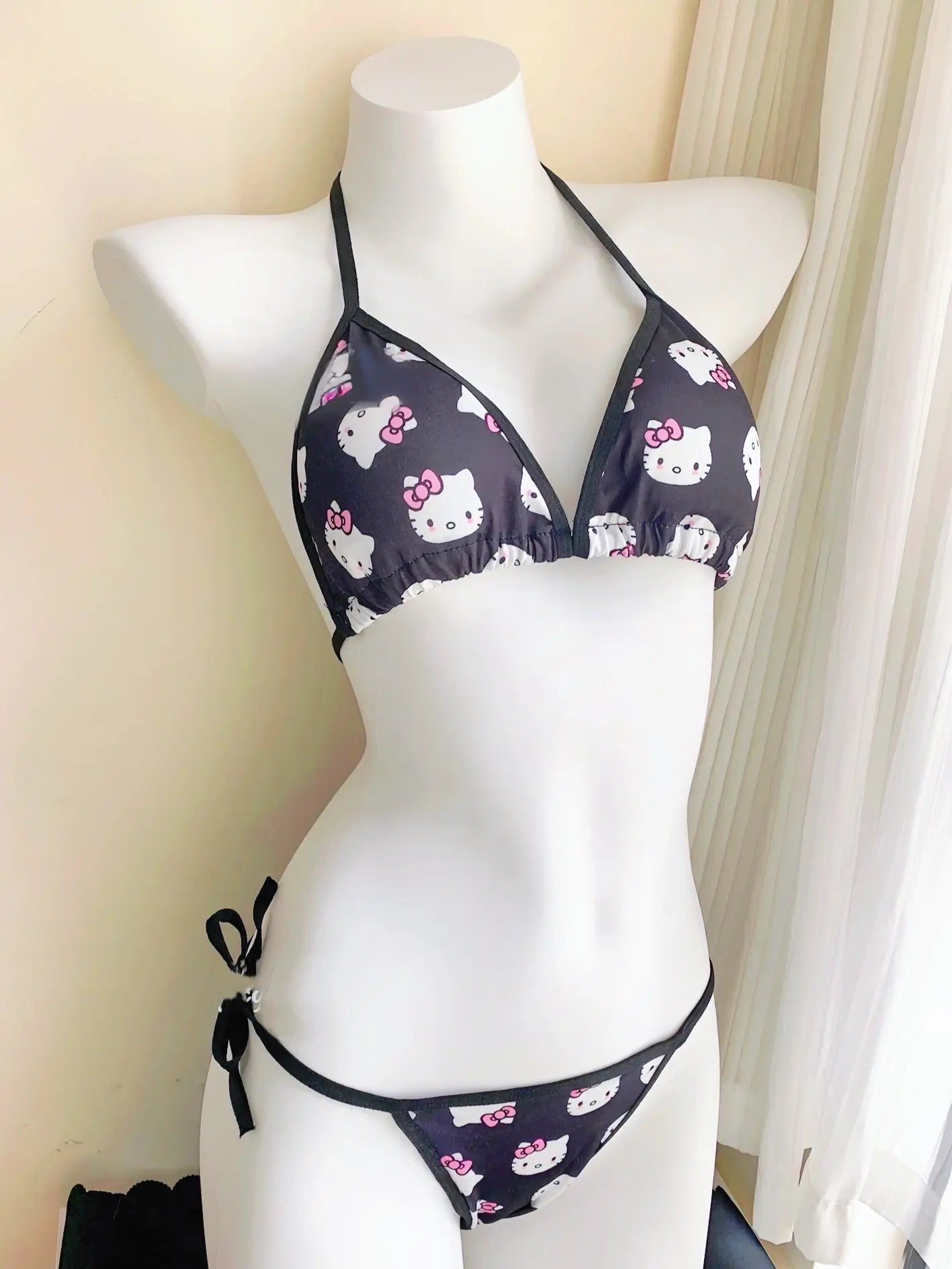 'Summer Crush' Sexy Cute Kitten Prints Swim Bikini Suit