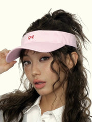 'Sweet Taste' Streetstyle Coquette Ribbon Tennis Cap